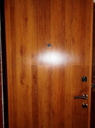 Металлическая дверь с покрытием ламинатом