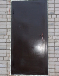 Дверь входная металлическая (порошковое покрытие)