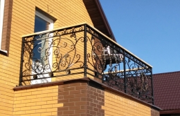 балконные перила кованые