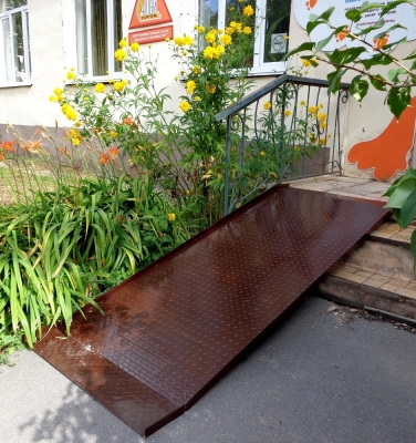 Пандусы из металла и алюминия